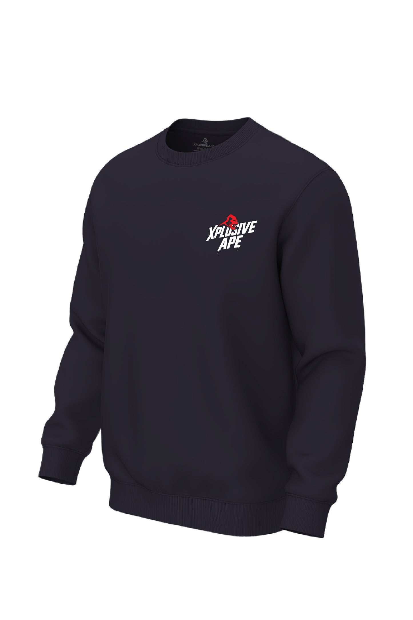XAPE Classic Stencil Logo Sweatshirt - Black