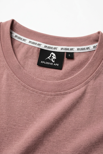 XAPE Garage Strength V3 Oversized Tee - Dusty Pink