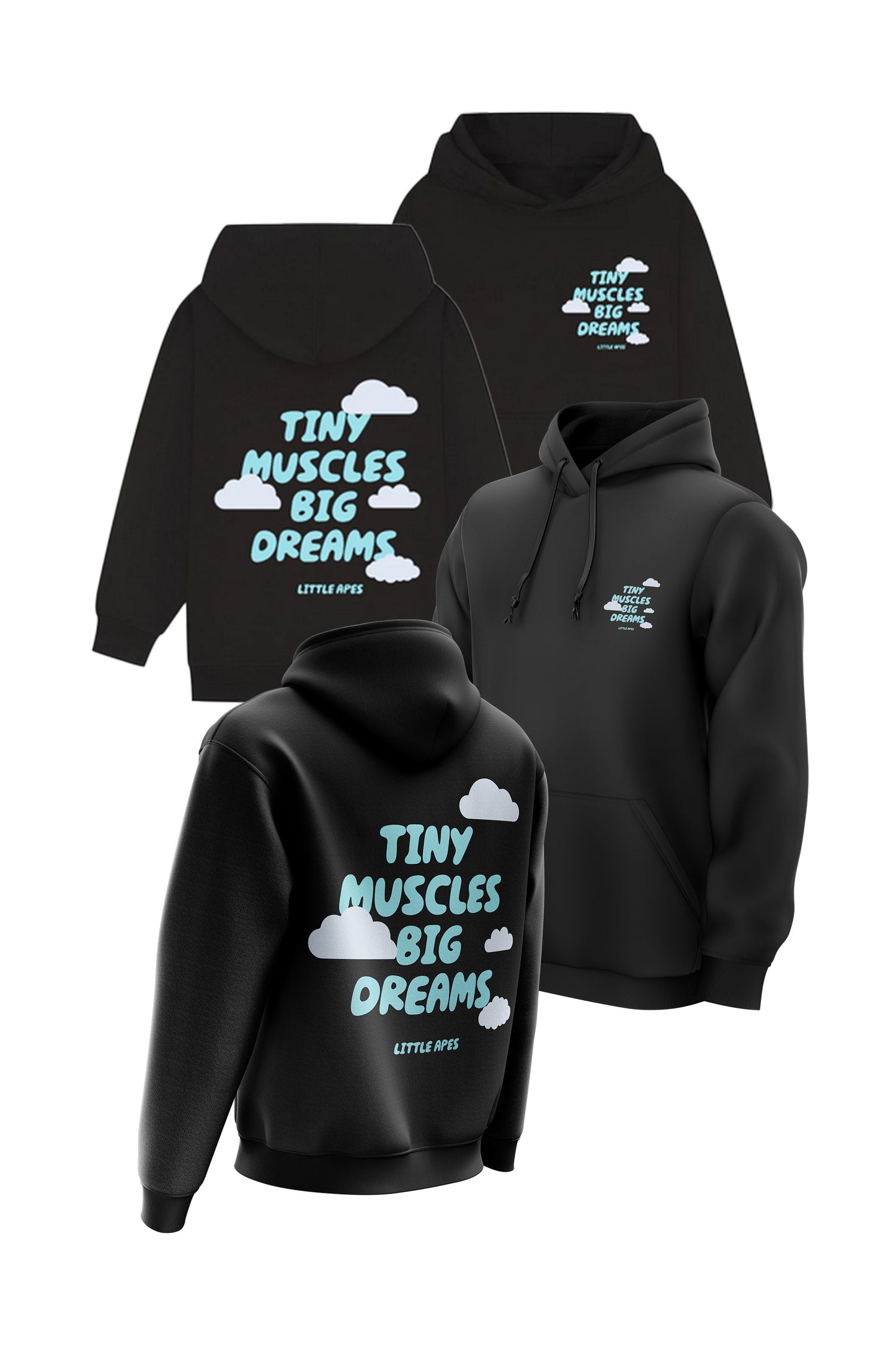 XAPE Tiny Muscles Big Dreams Adult & Kids Combo