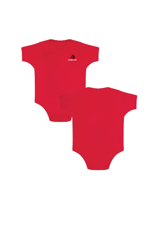 Little Apes Classic Baby Body Suit - Red