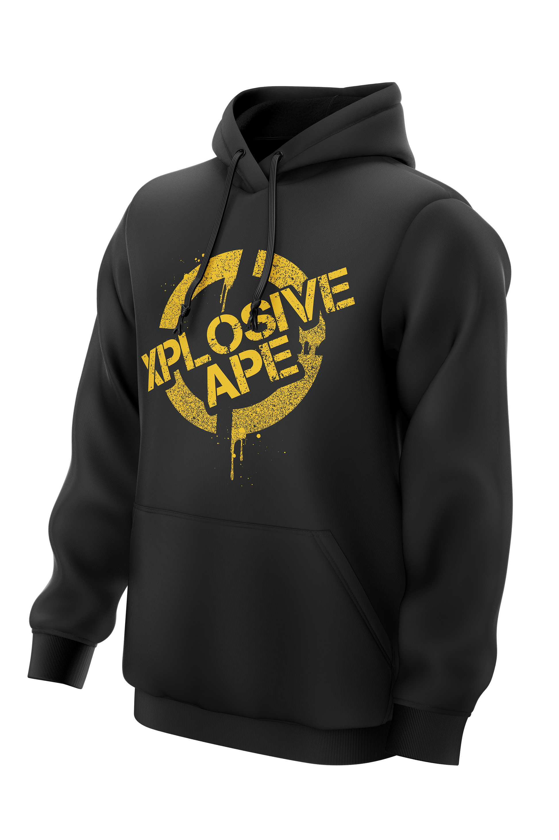 XAPE Toxic Combo Hoodie & Tee Combo - Black