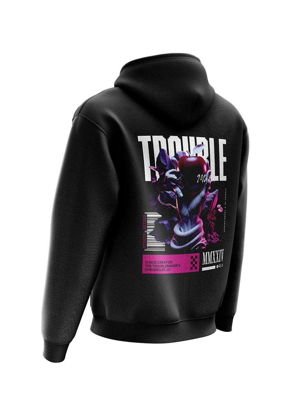 Untold Studios Trouble Maker Hoodie - Black