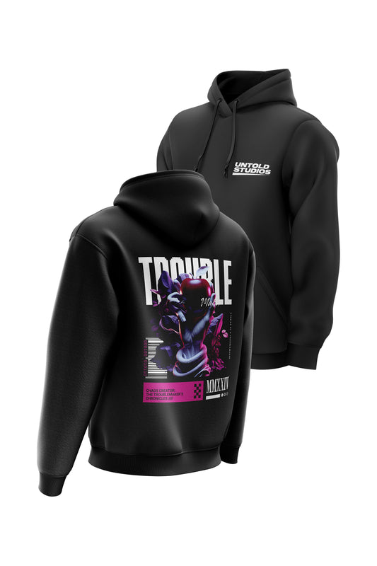 Untold Studios Trouble Maker Hoodie - Black