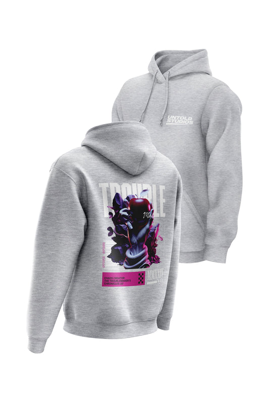 Untold Studios Trouble Maker Hoodie - Grey