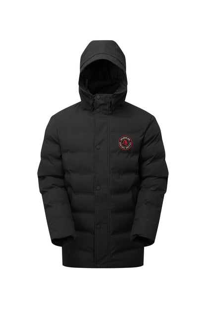 XAPE Core Issue Longline Padded Jacket - Black