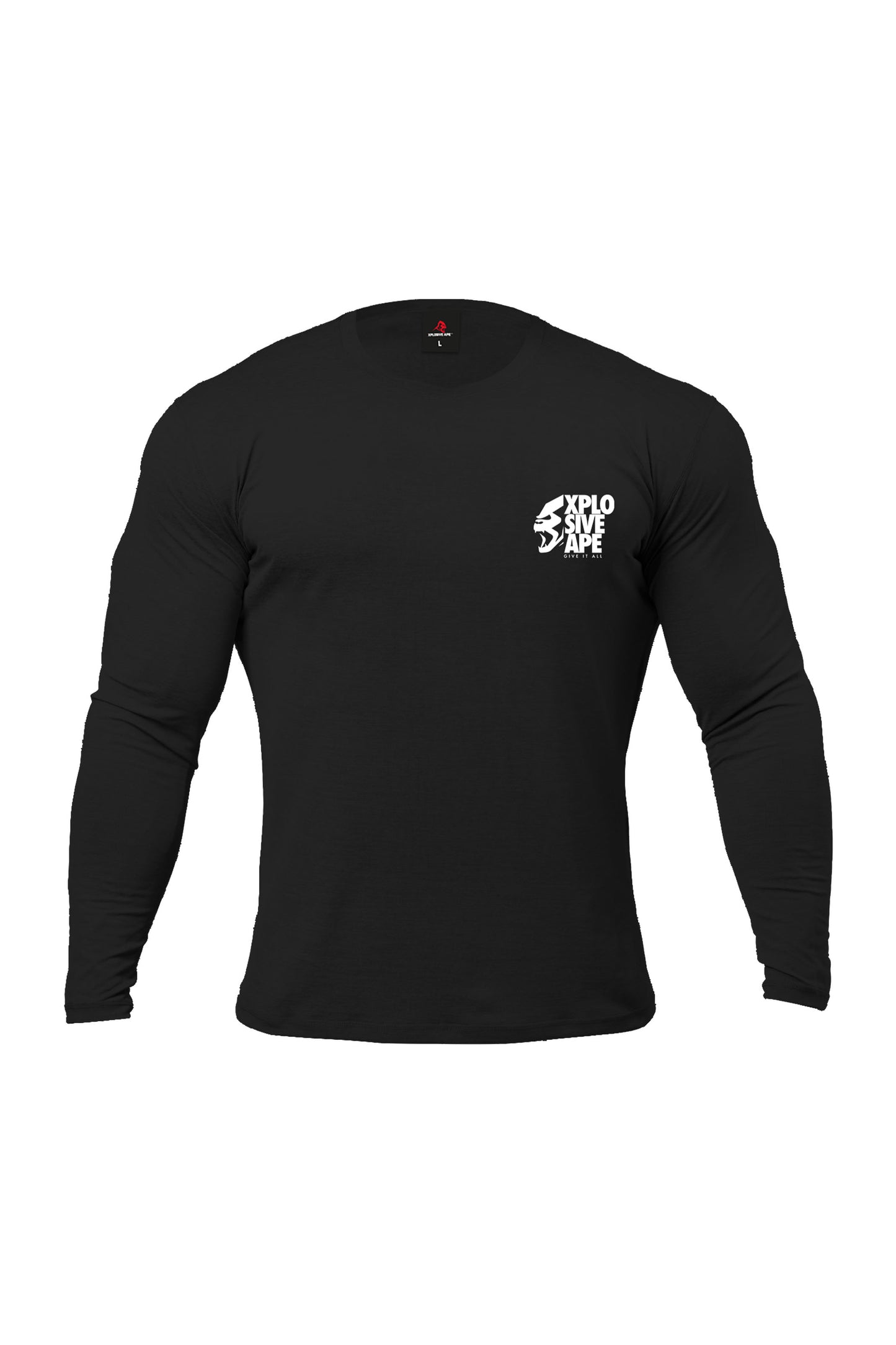 XAPE Ultimate Ape Long Sleeve Tee - Black