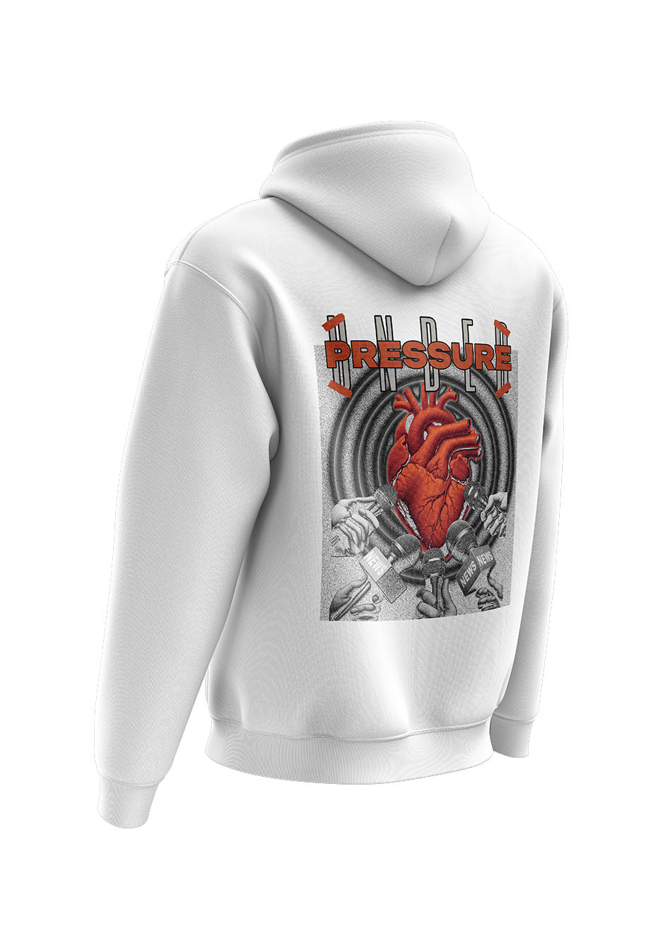 Untold Studios Under Pressure Hoodie - White