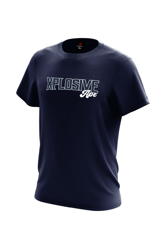 XAPE Legacy Mark Tee - Navy