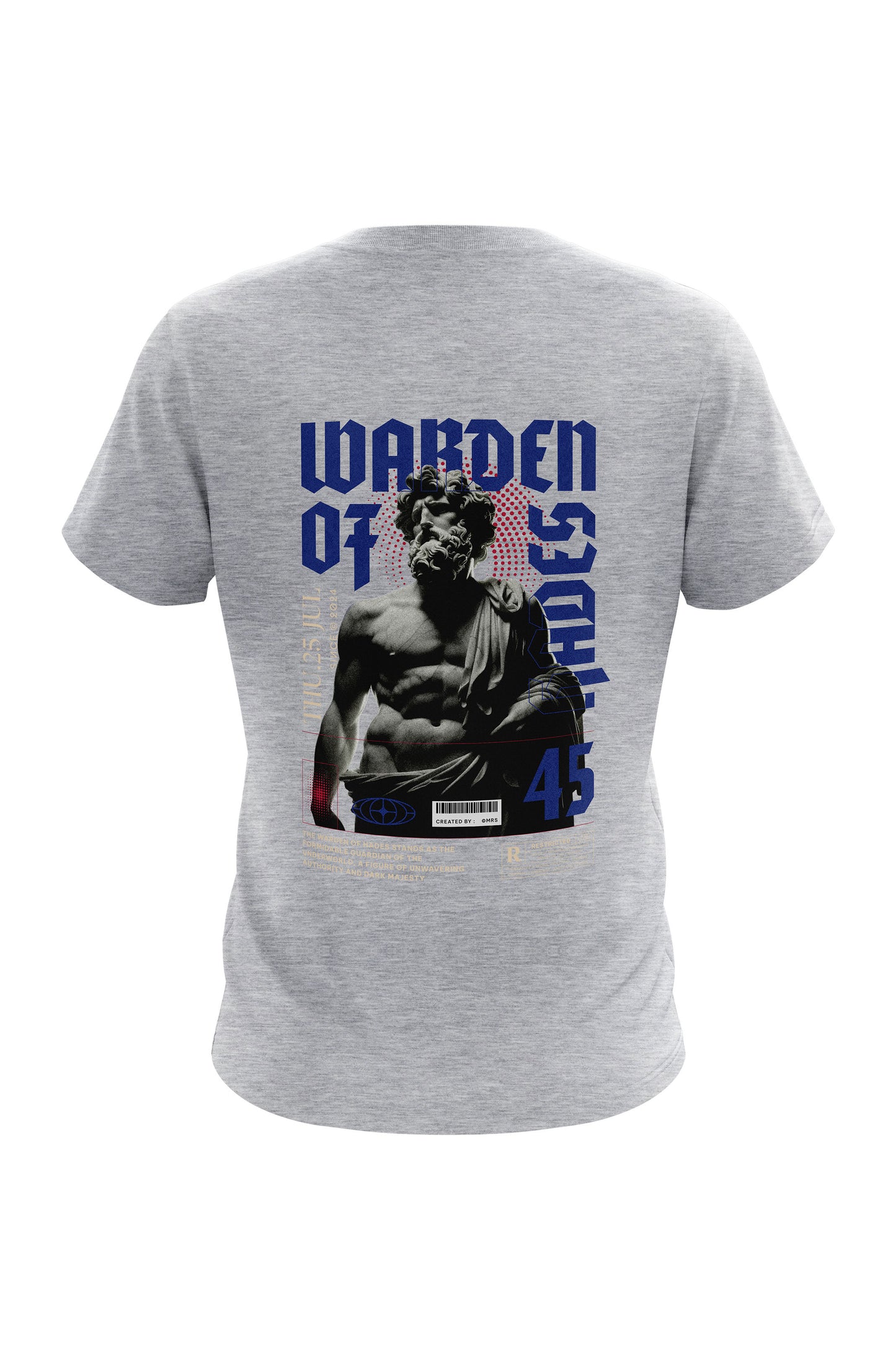 Untold Studios Warden Of Hades Tee - Grey