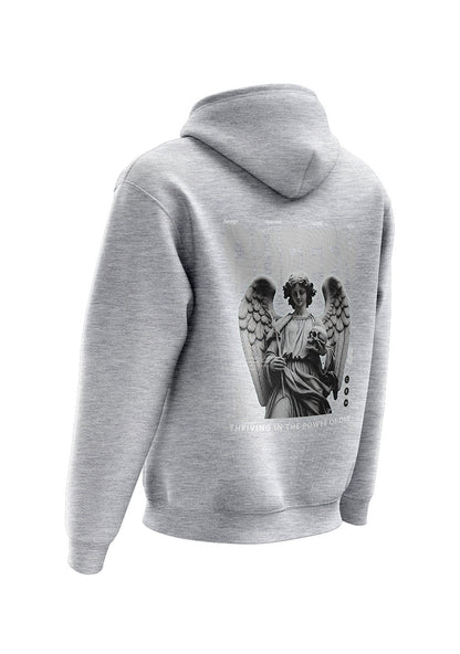 Untold Studios Winged Queen Hoodie - Grey