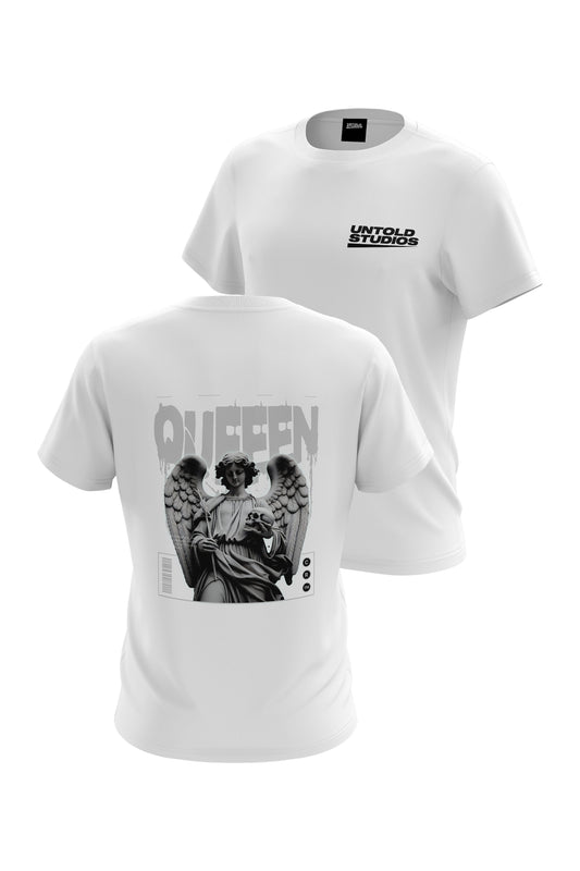 Untold Studios Winged Queen Tee - White