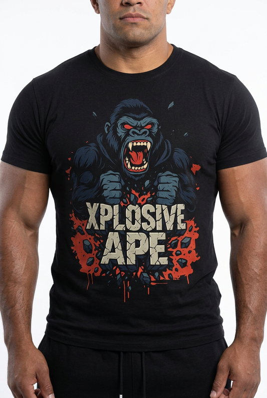 XAPE Ape Smash Tee - Black - image 3
