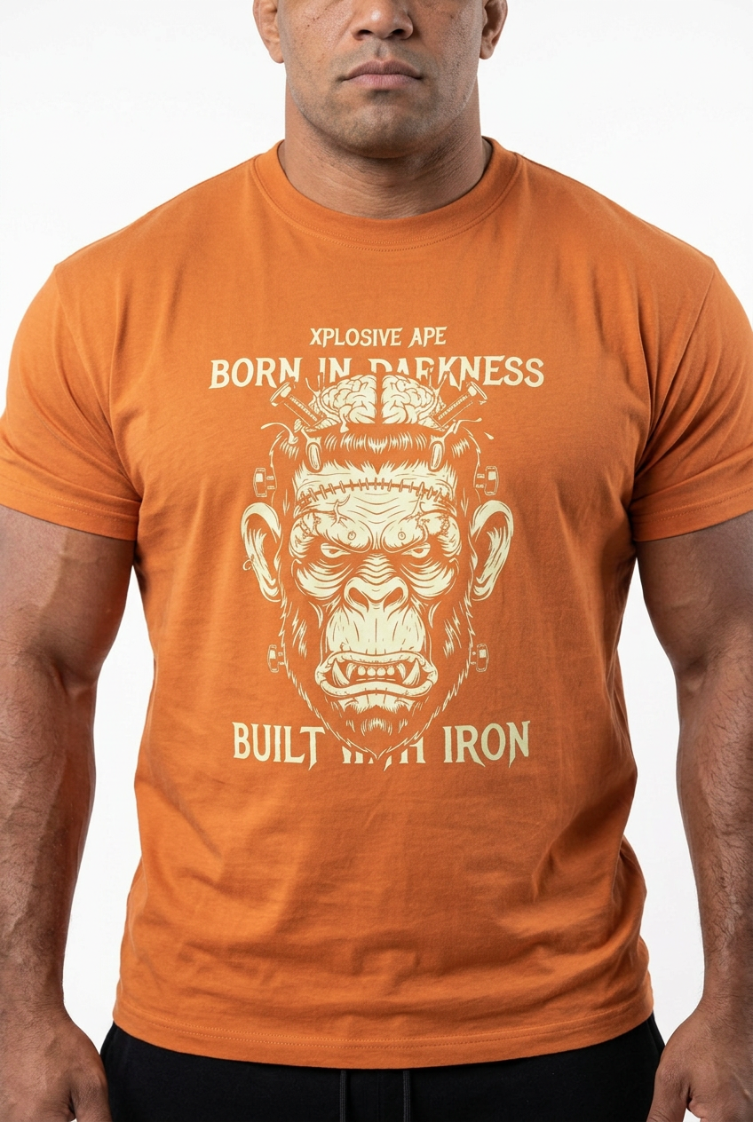XAPE Frankenape V2 Tee - Orange - image 3
