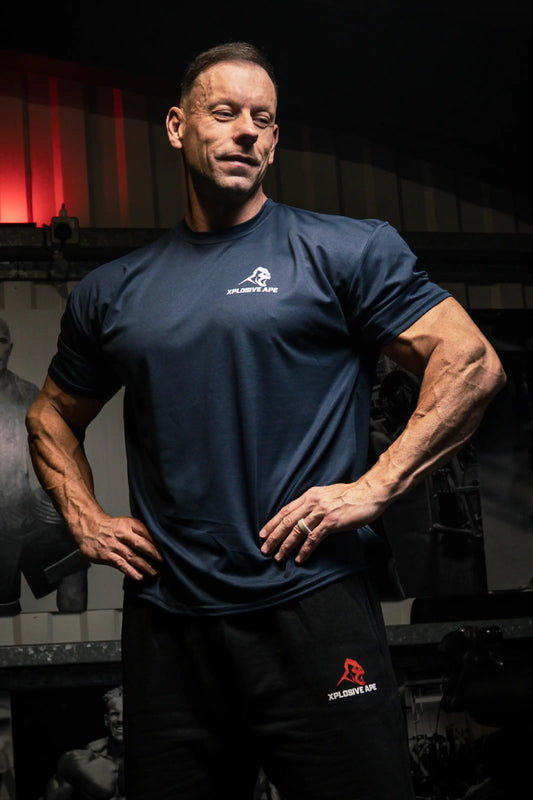 XAPE Prime Tech Tee - Navy