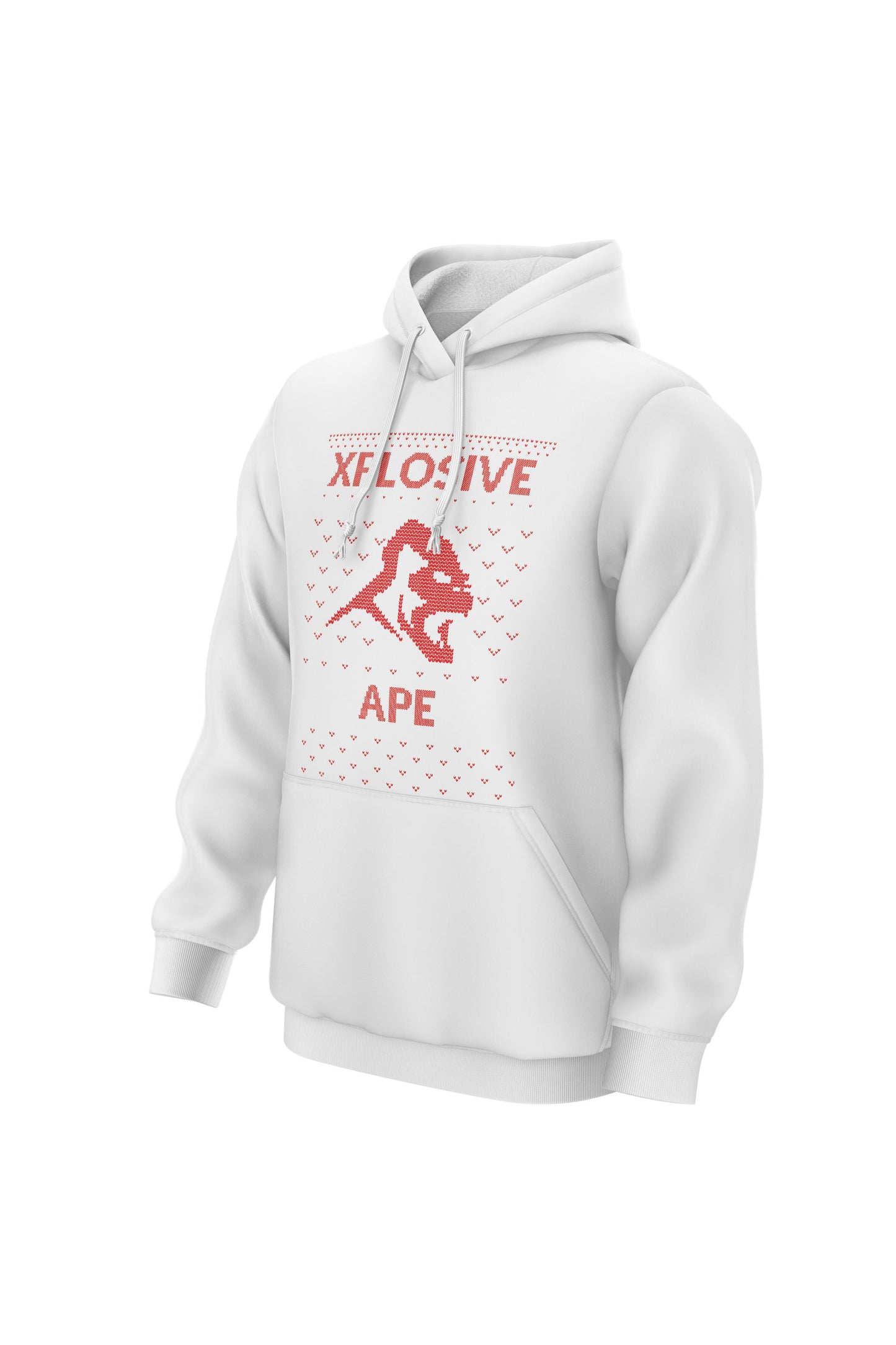 XAPE "Jingle Tree" Hoodie - White