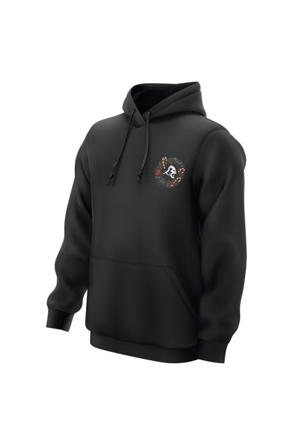 XAPE Santa Deadlifts String Hoodie - Black