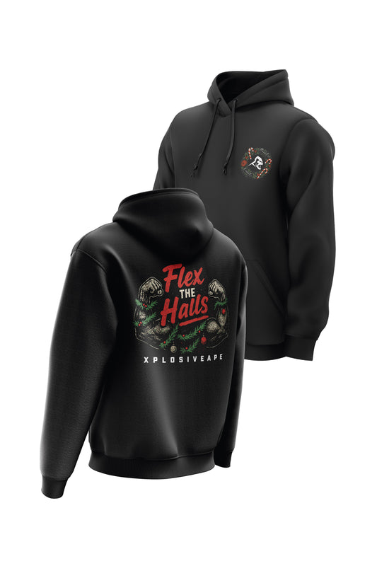 XAPE Xmas Flex String Hoodie - Black