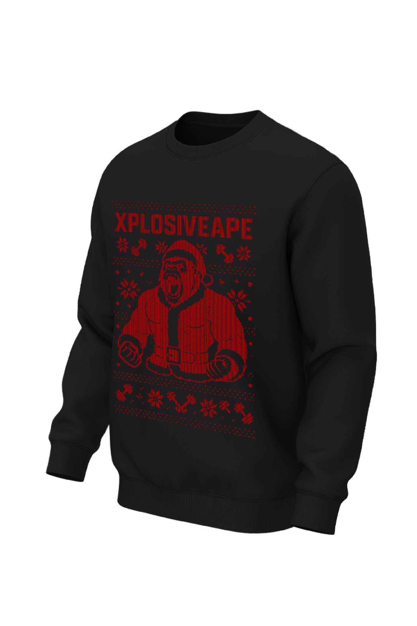 XAPE Xmas Ape Sweatshirt - Black
