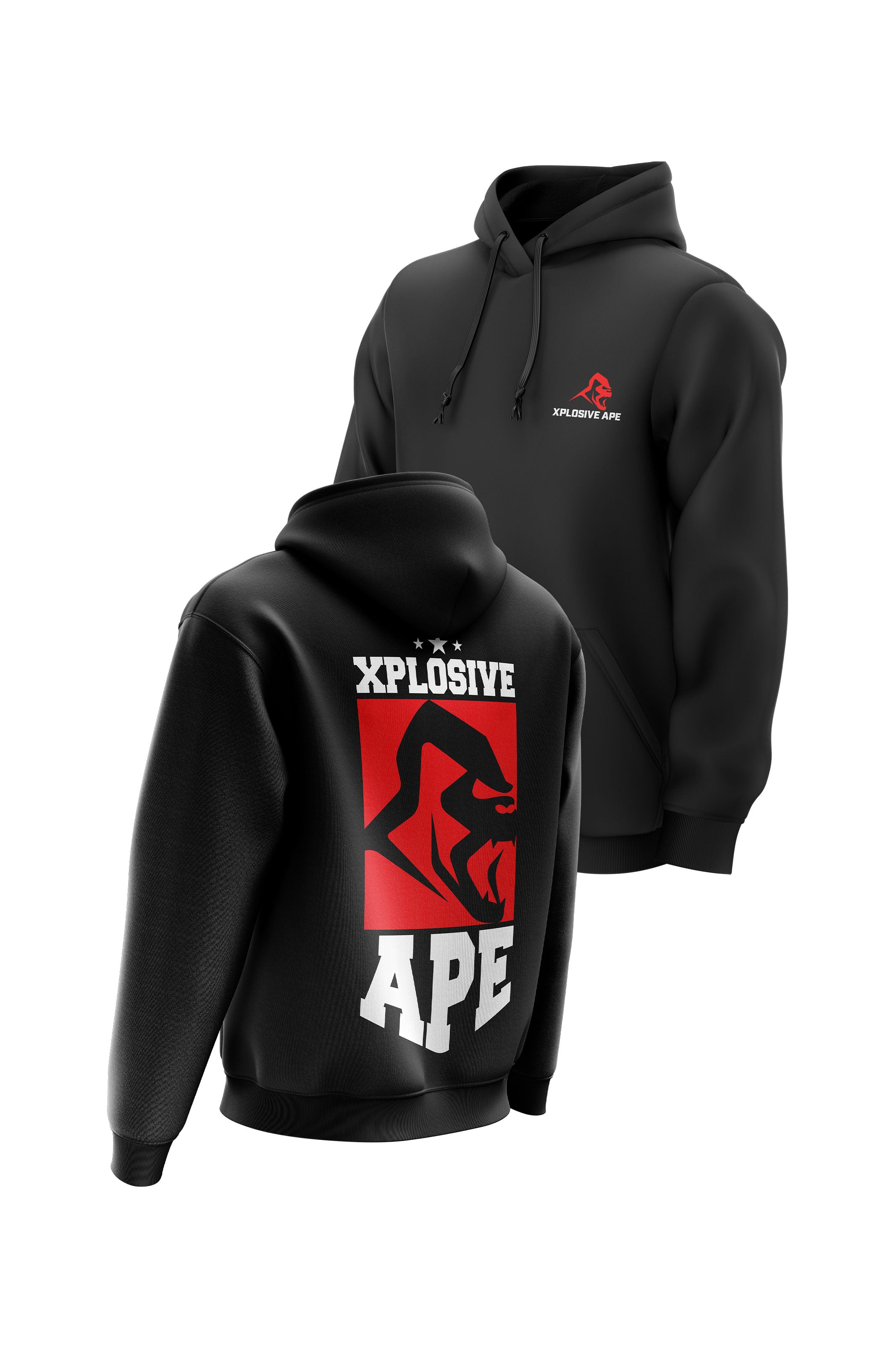 Xplosive ape sleeveless online hoodie