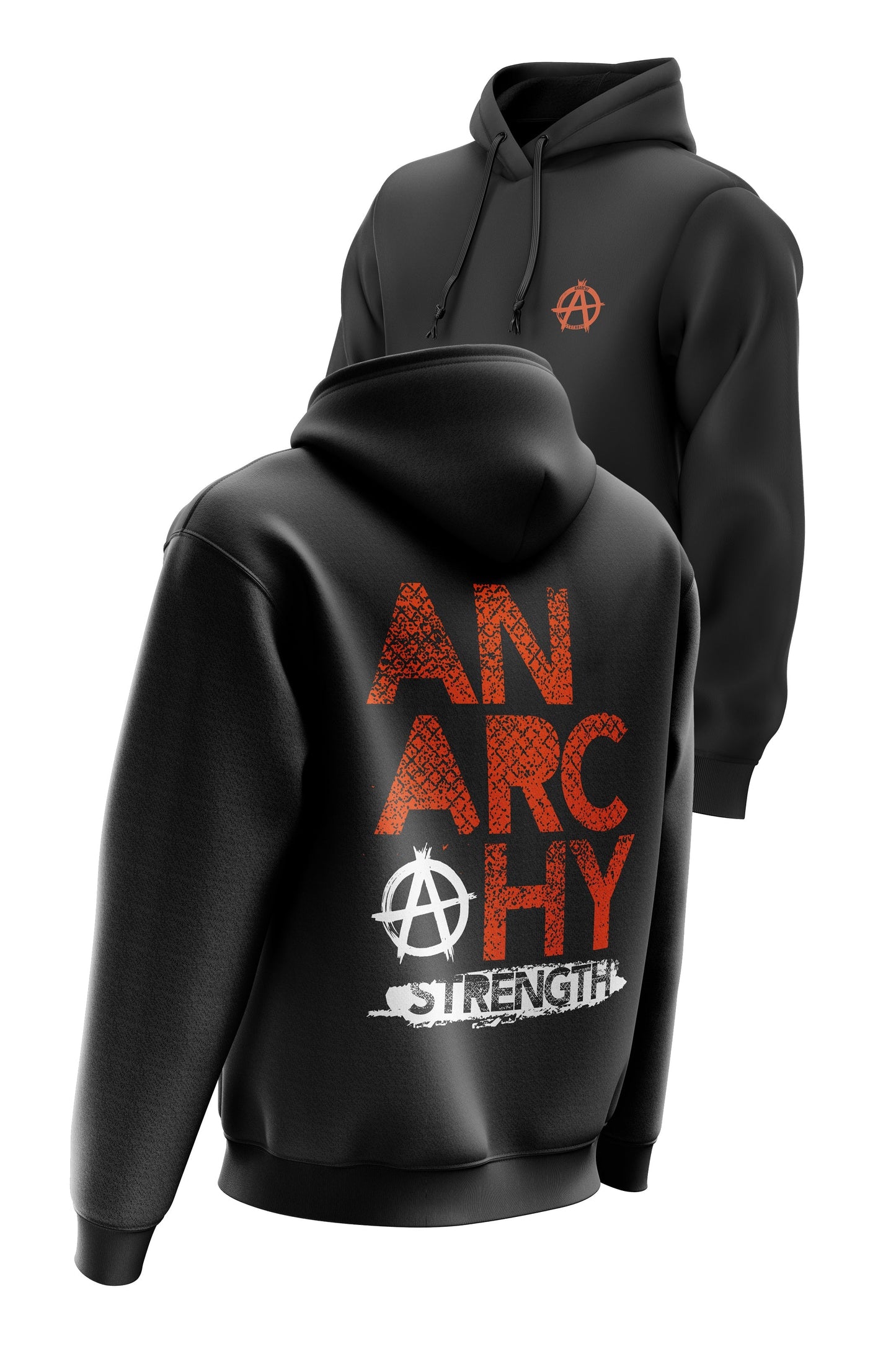 AS 'AGAINST THE FENCE' HOODIE + TEE COMBO - BLACK