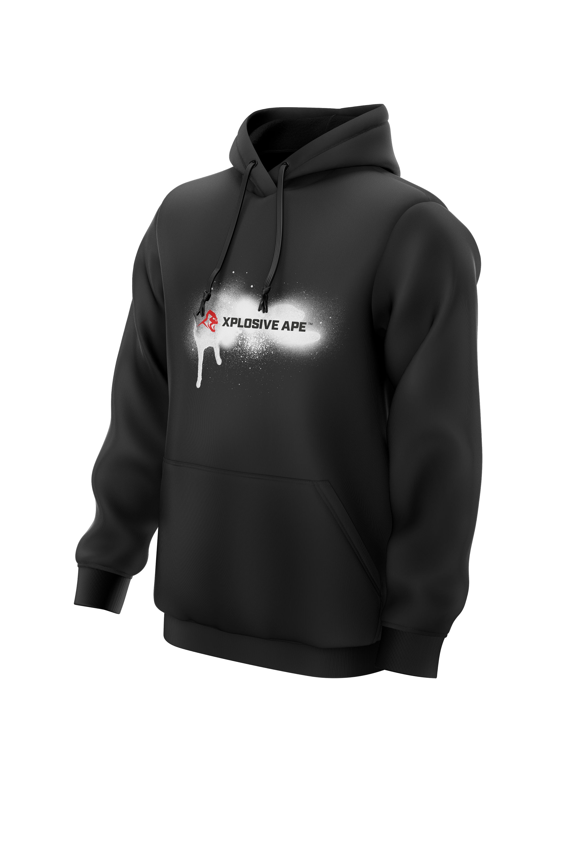 XAPE Don T Talk To Me Black Hoodie